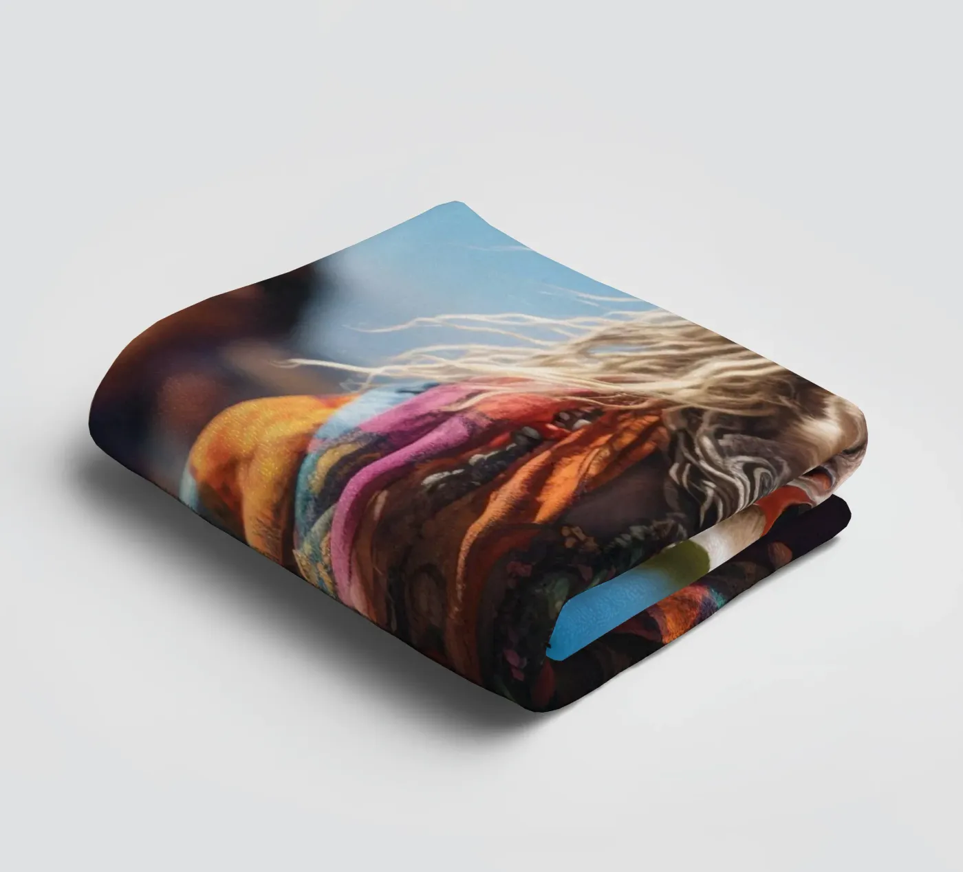 Léo badhanddoek van Affiches Chien Originales – Dogland