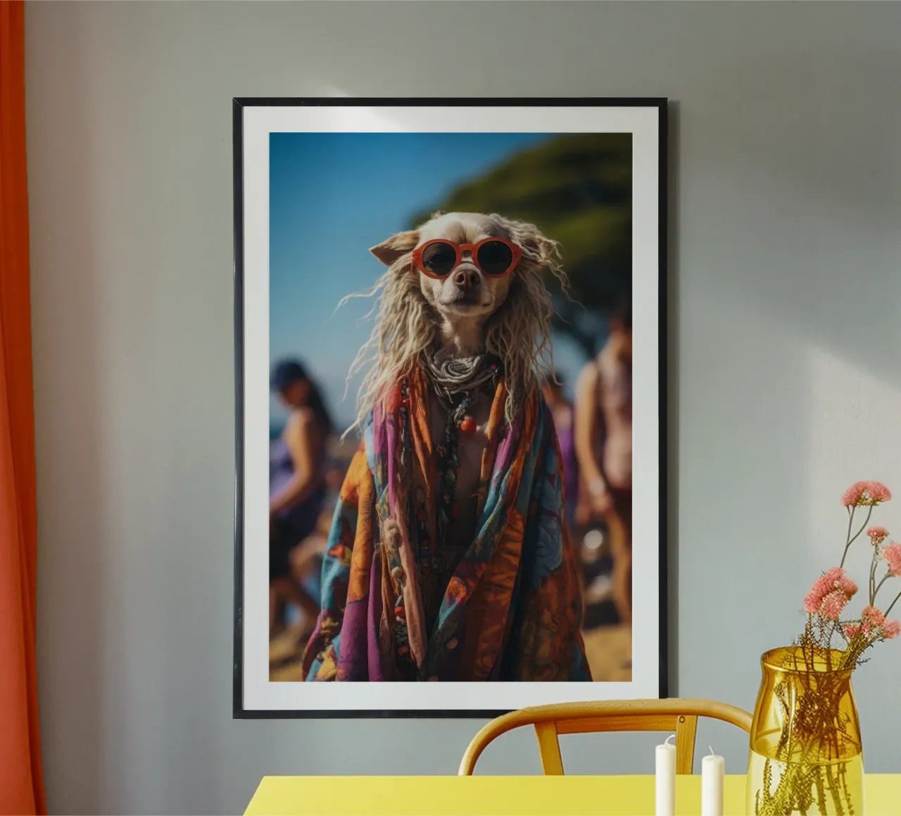 Léo poster da Affiches Chien Originales – Dogland