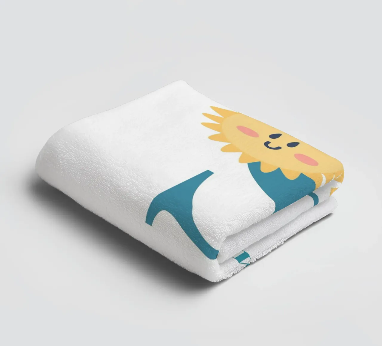 Letter S, Personalized Name Print, Personalized initial towel by The Custom Letter