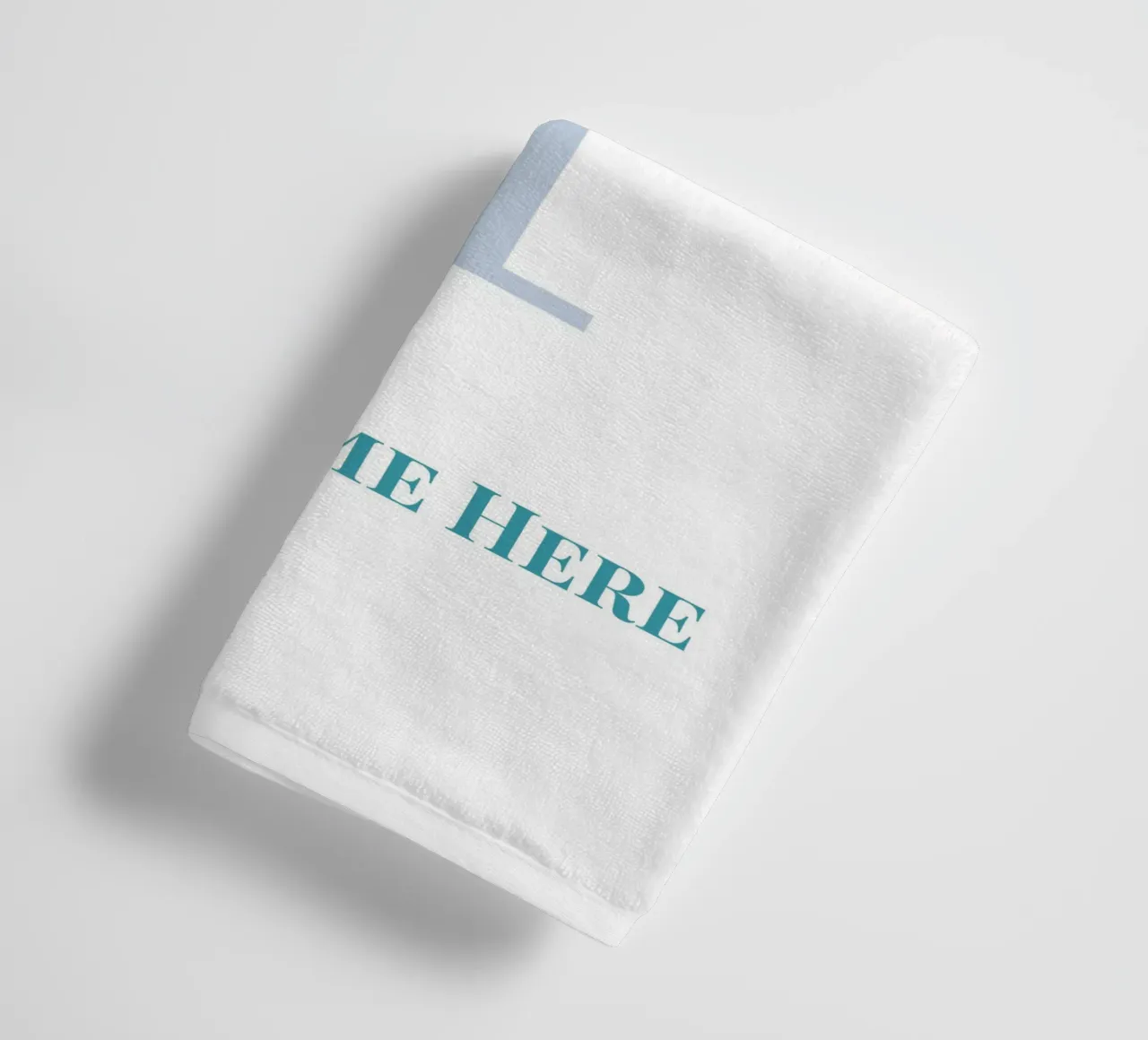 Letter T, Personalized Name Print, Personalized initial towel by The Custom Letter