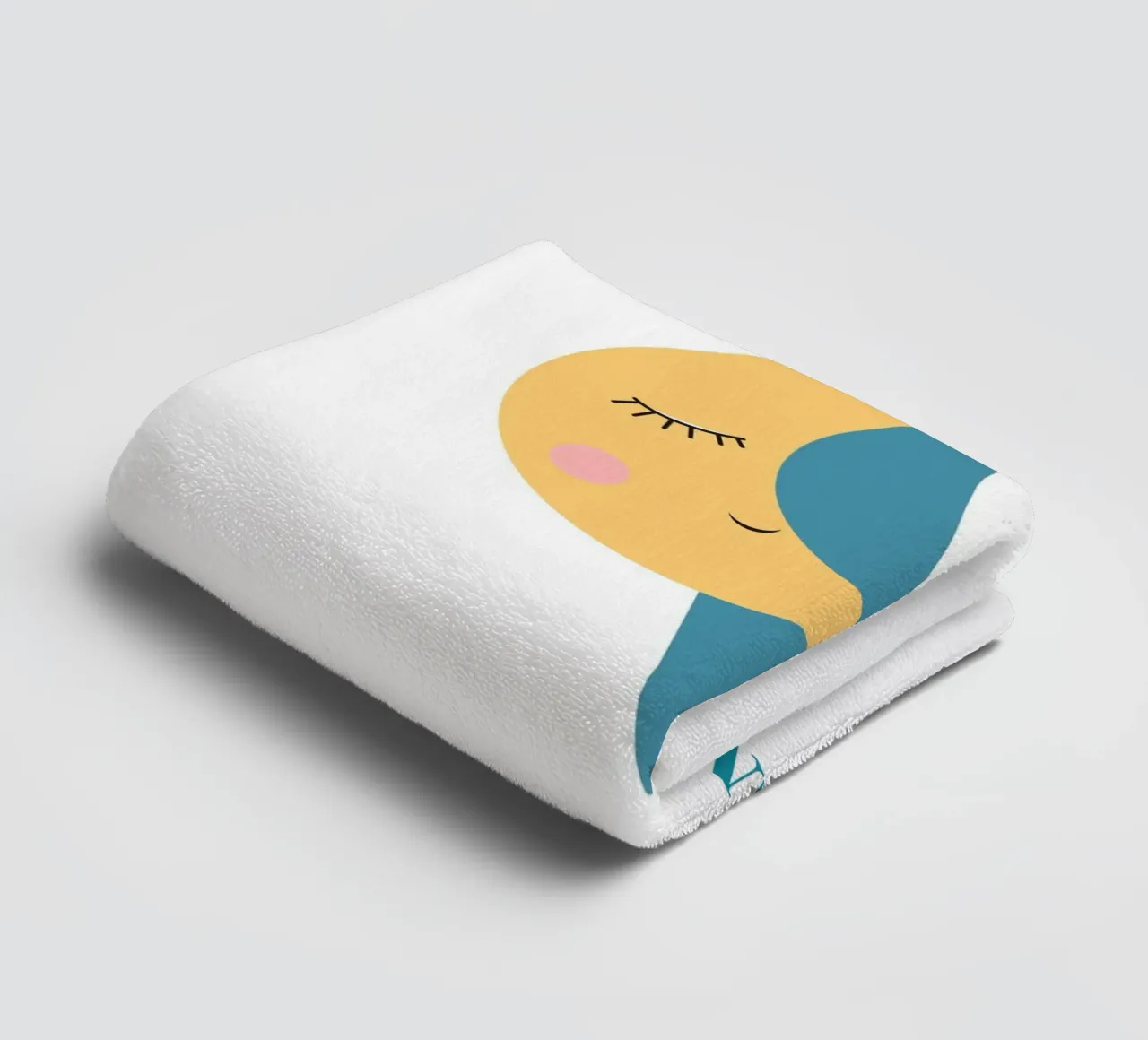 Letter V, Personalized Name Print, Personalized initial towel by The Custom Letter