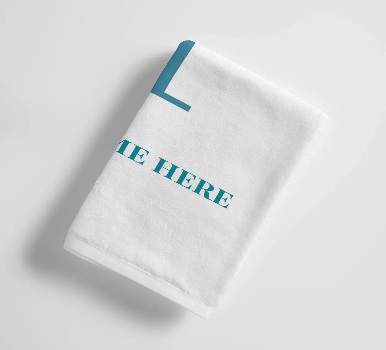 Letter Y, Personalized Name Print, Personalized initial towel by The Custom Letter