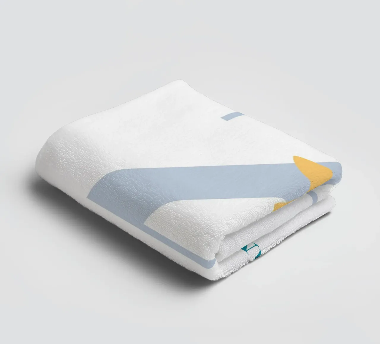 Letter Z, Personalized Name Print, Personalized initial towel by The Custom Letter