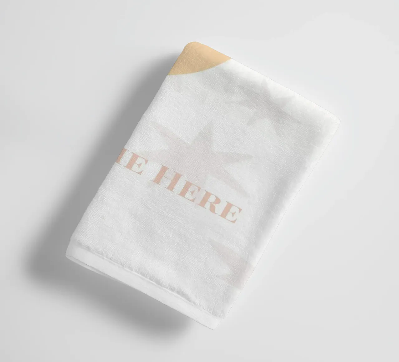 Letter D, Personalized Name Print, Personalized initial towel by The Custom Letter