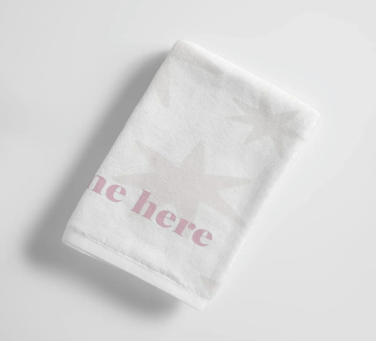 Letter F, Personalized Name Print, Personalized initial towel by The Custom Letter