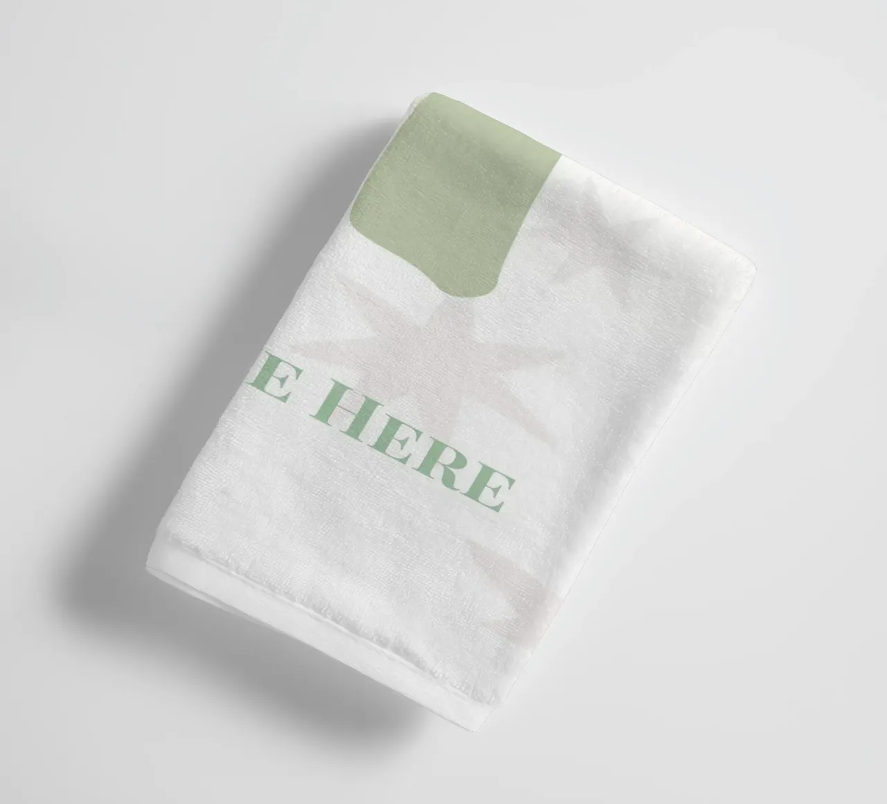 Letter H, Personalized Name Print, Personalized initial towel by The Custom Letter