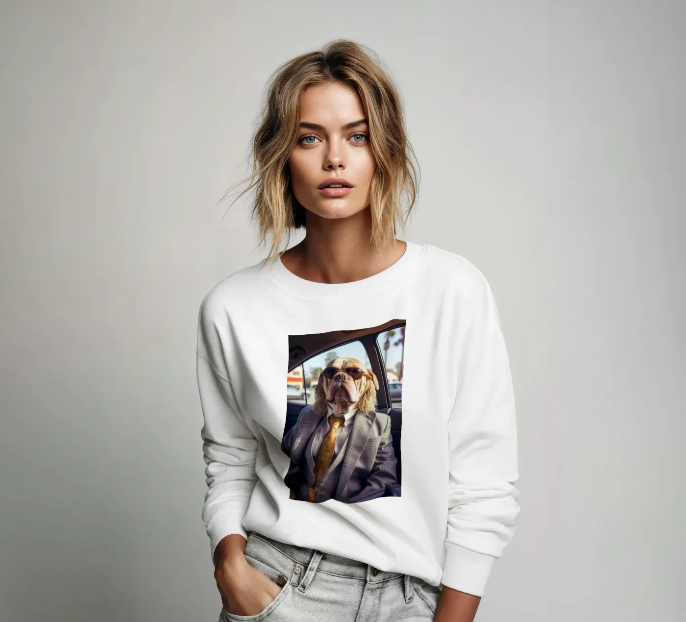 Jake felpa da Affiches Chien Originales – Dogland