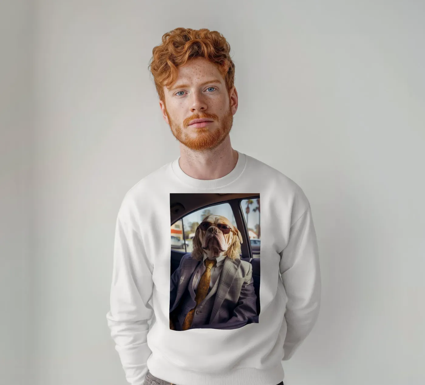 Jake felpa da Affiches Chien Originales – Dogland