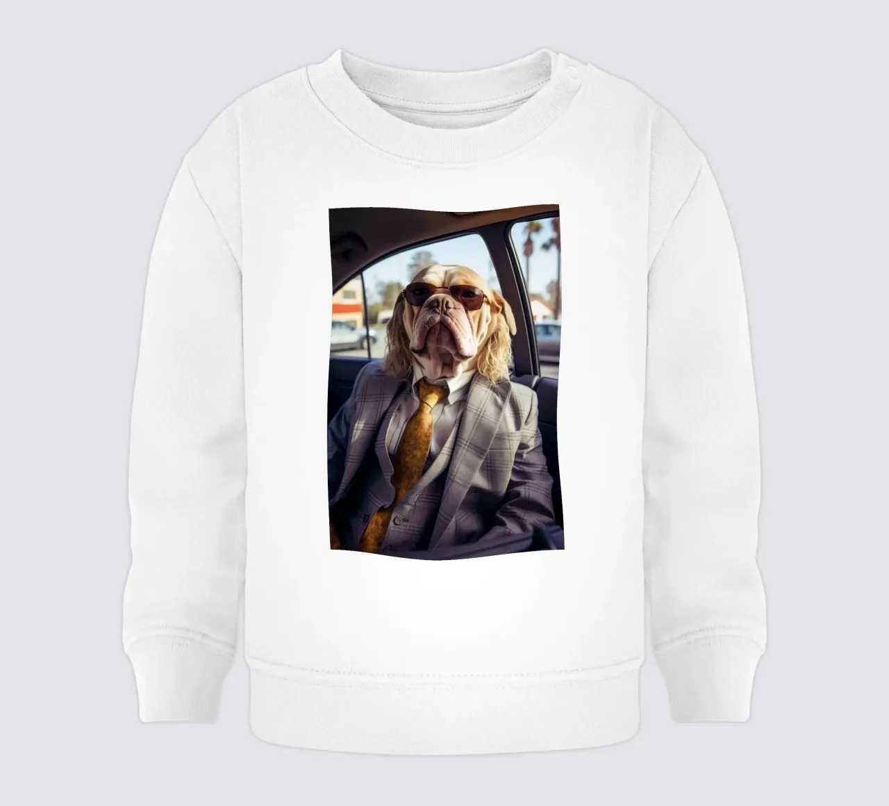 Jake felpa neonato da Affiches Chien Originales – Dogland