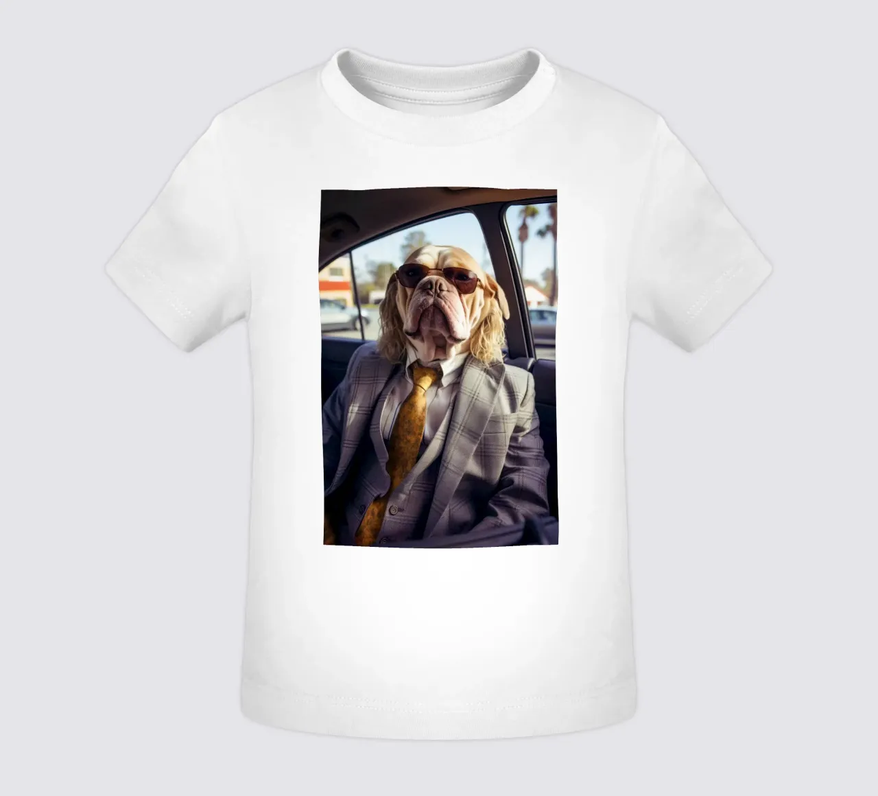 Jake maglietta neonato da Affiches Chien Originales – Dogland