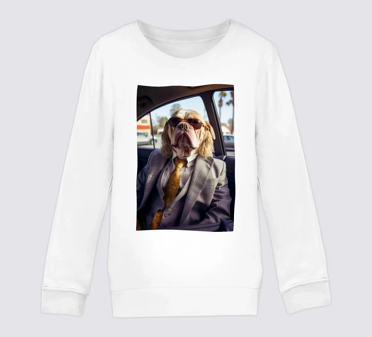Jake felpa bambino da Affiches Chien Originales – Dogland