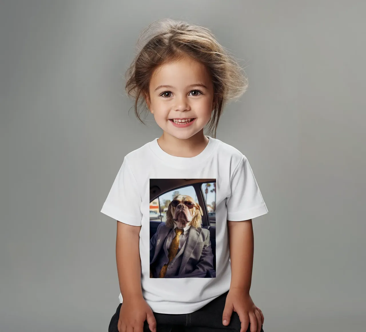 Jake t-shirt bambini da Affiches Chien Originales – Dogland