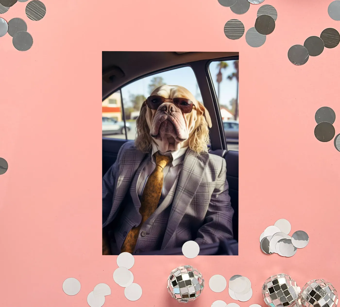 Jake sticker van Affiches Chien Originales – Dogland