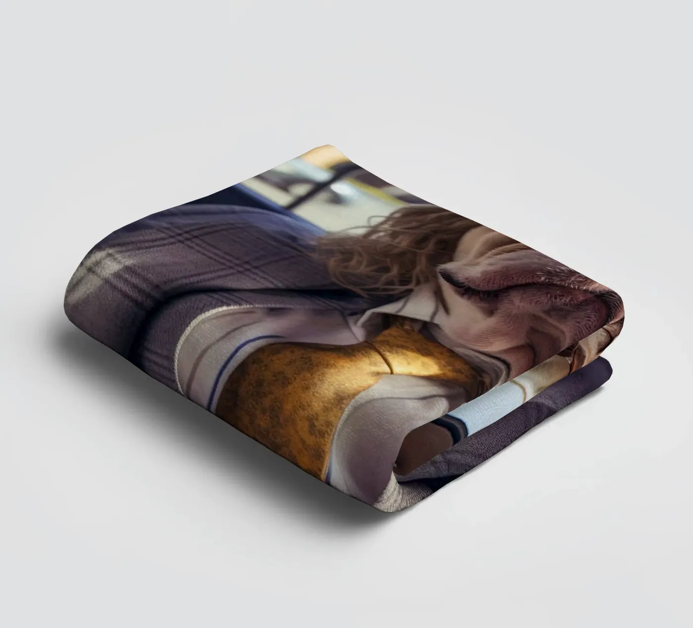 Jake Handtuch von Affiches Chien Originales – Dogland