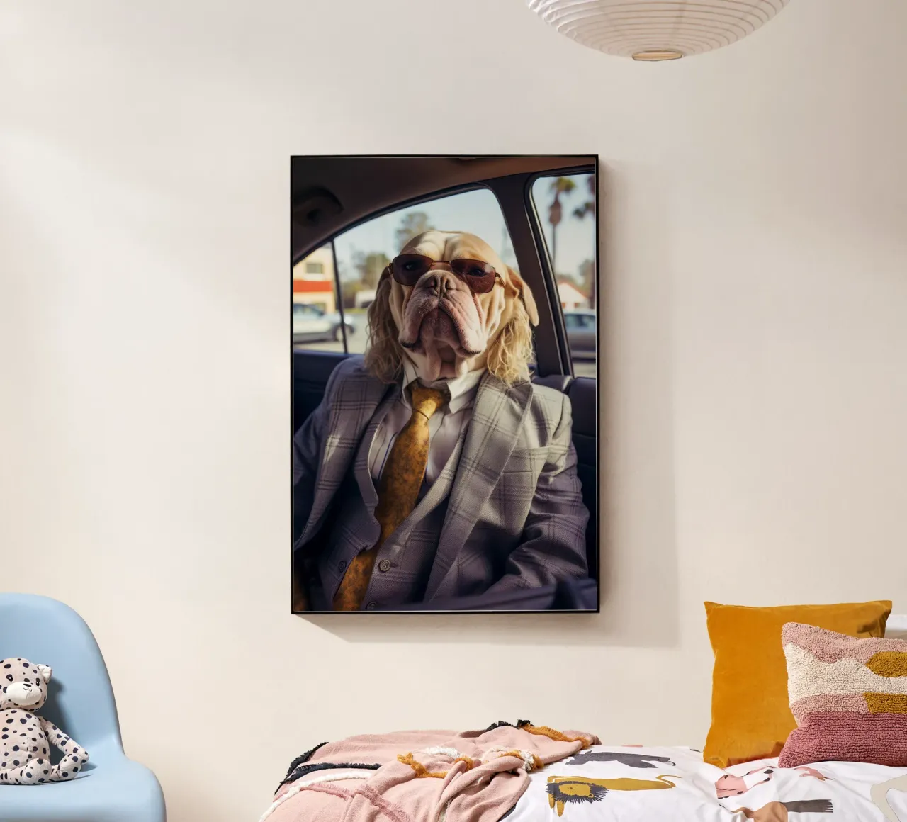 Jake plexiglass da Affiches Chien Originales – Dogland