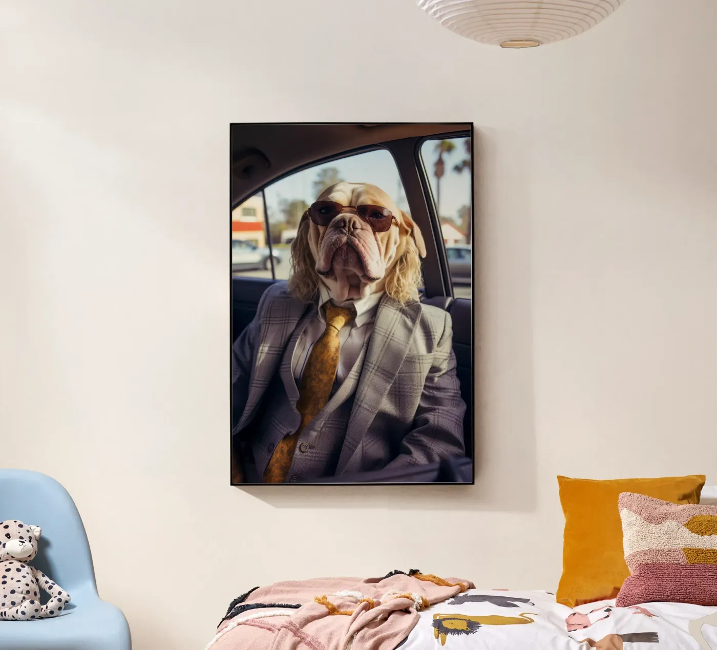 Jake Acryl-Glas von Affiches Chien Originales – Dogland