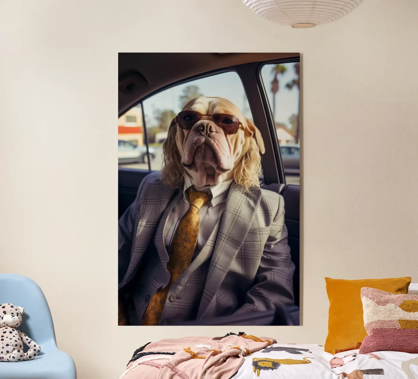 Jake Acryl-Glas von Affiches Chien Originales – Dogland