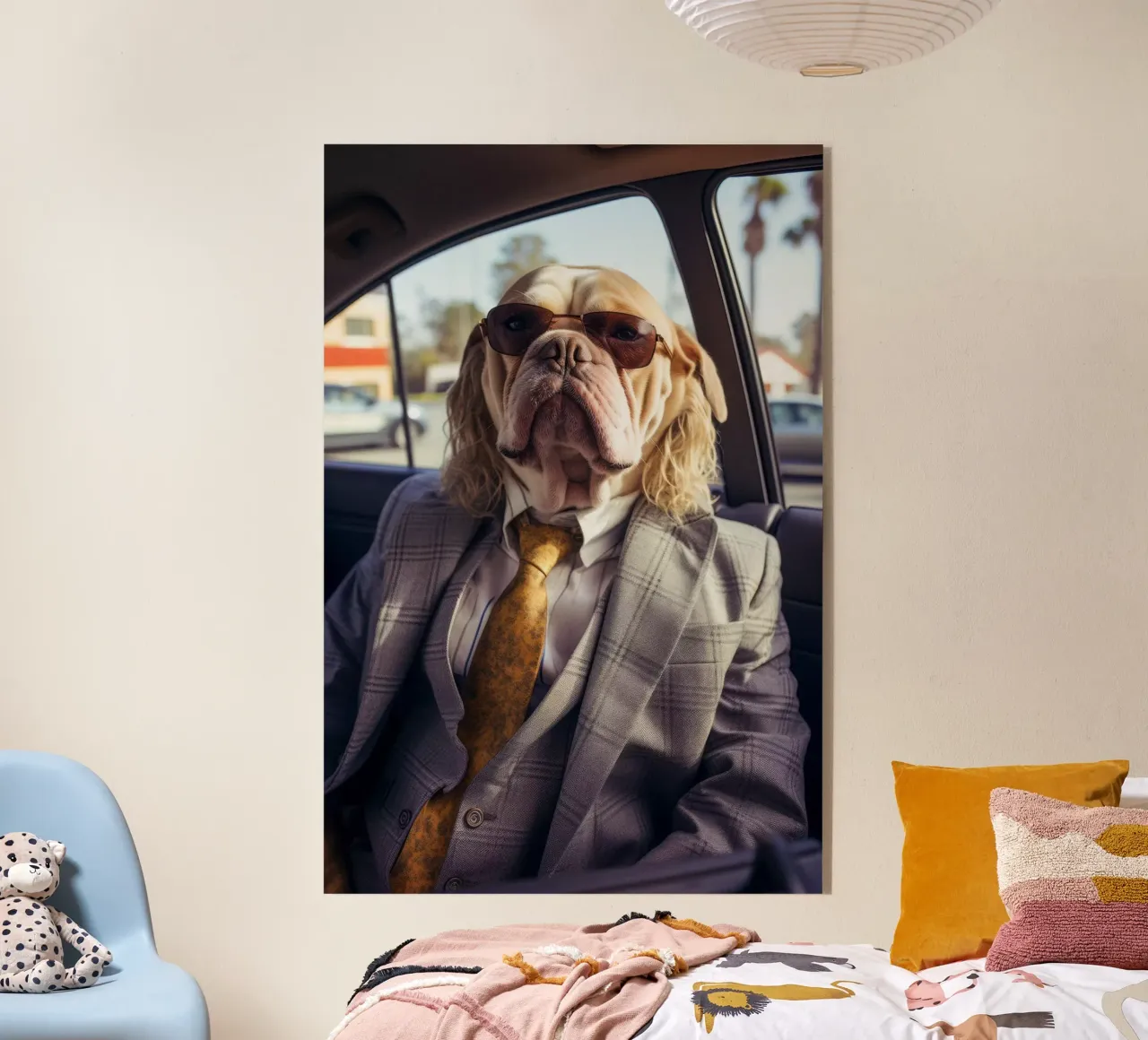 Jake plexiglass da Affiches Chien Originales – Dogland