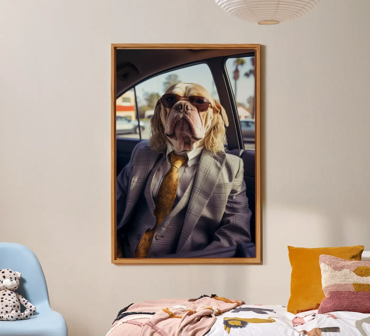 Jake Forex-Platte von Affiches Chien Originales – Dogland