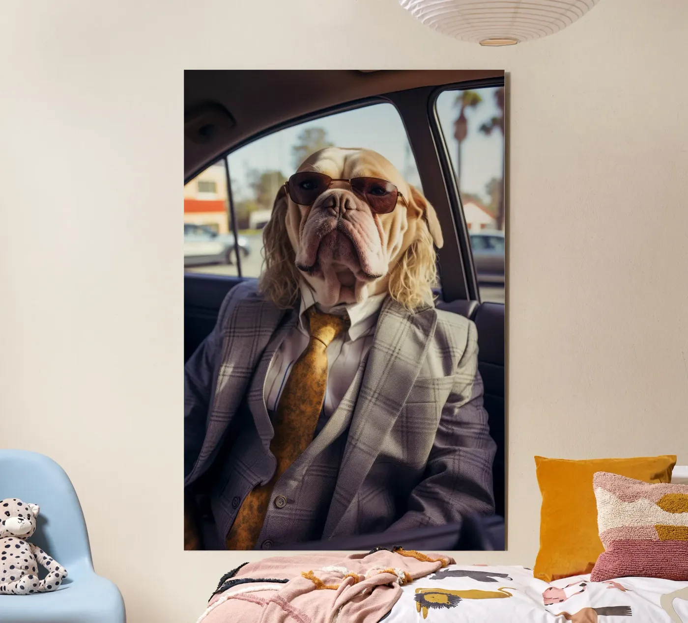 Jake Forex-Platte von Affiches Chien Originales – Dogland
