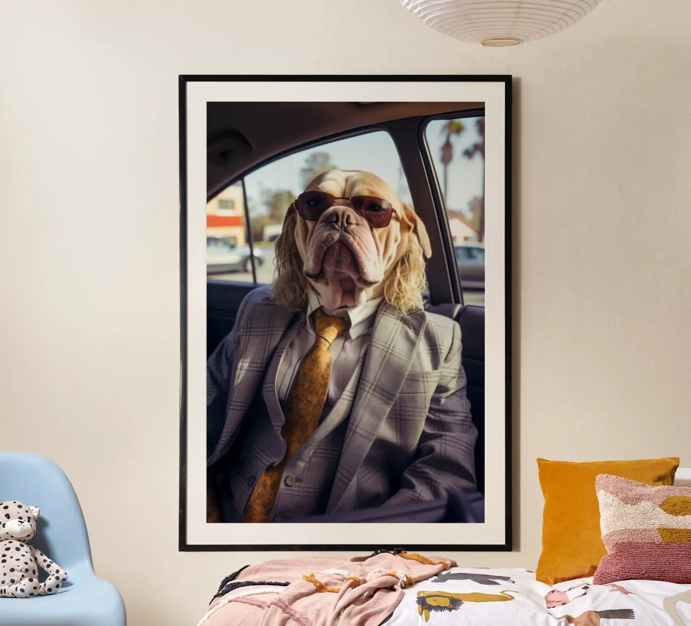 Jake poster van Affiches Chien Originales – Dogland