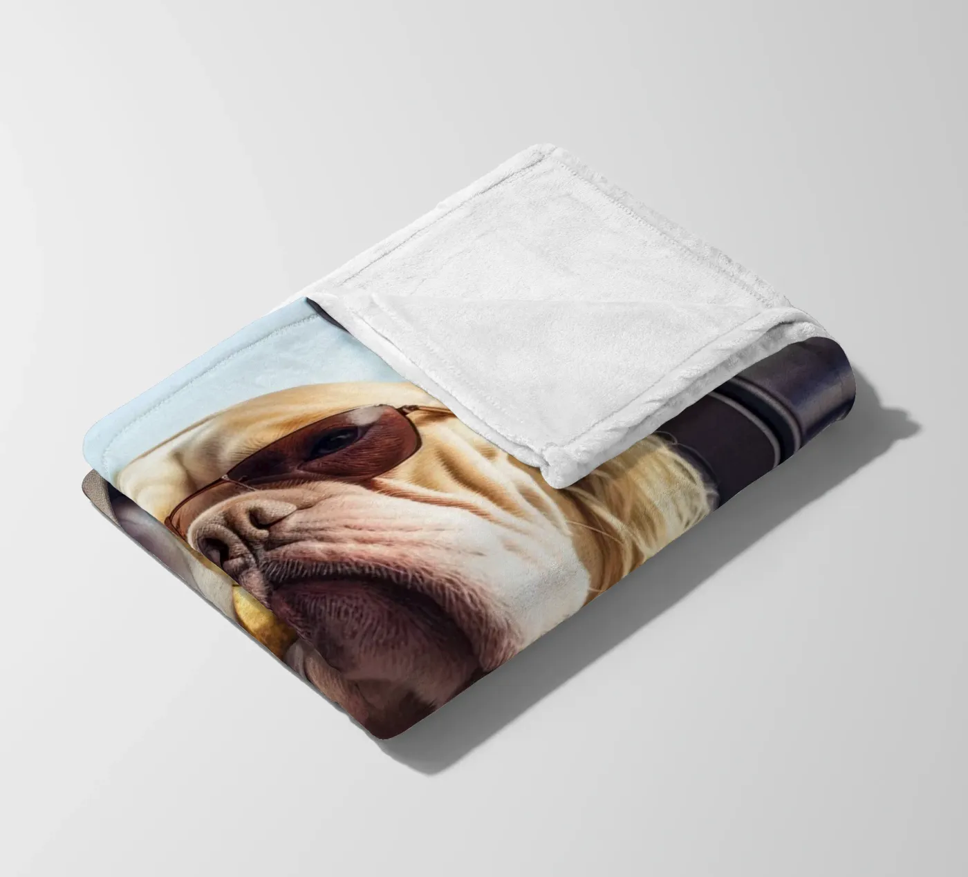 Jake fleecedeken van Affiches Chien Originales – Dogland