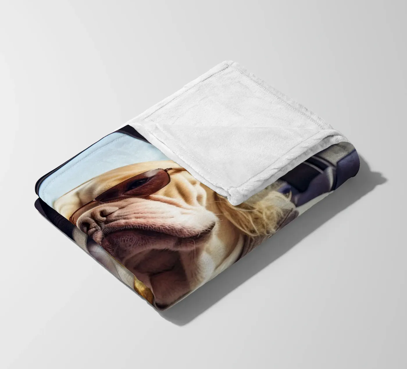 Jake fleecedeken van Affiches Chien Originales – Dogland