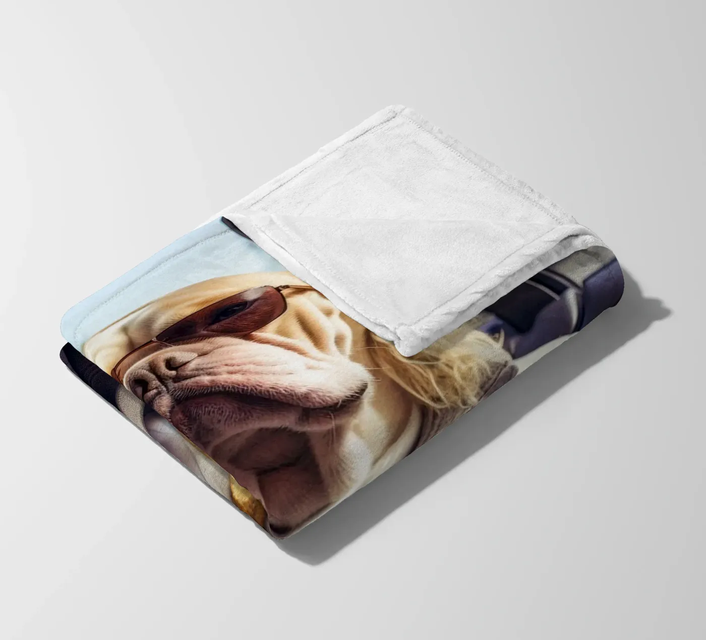 Jake fleecedeken van Affiches Chien Originales – Dogland