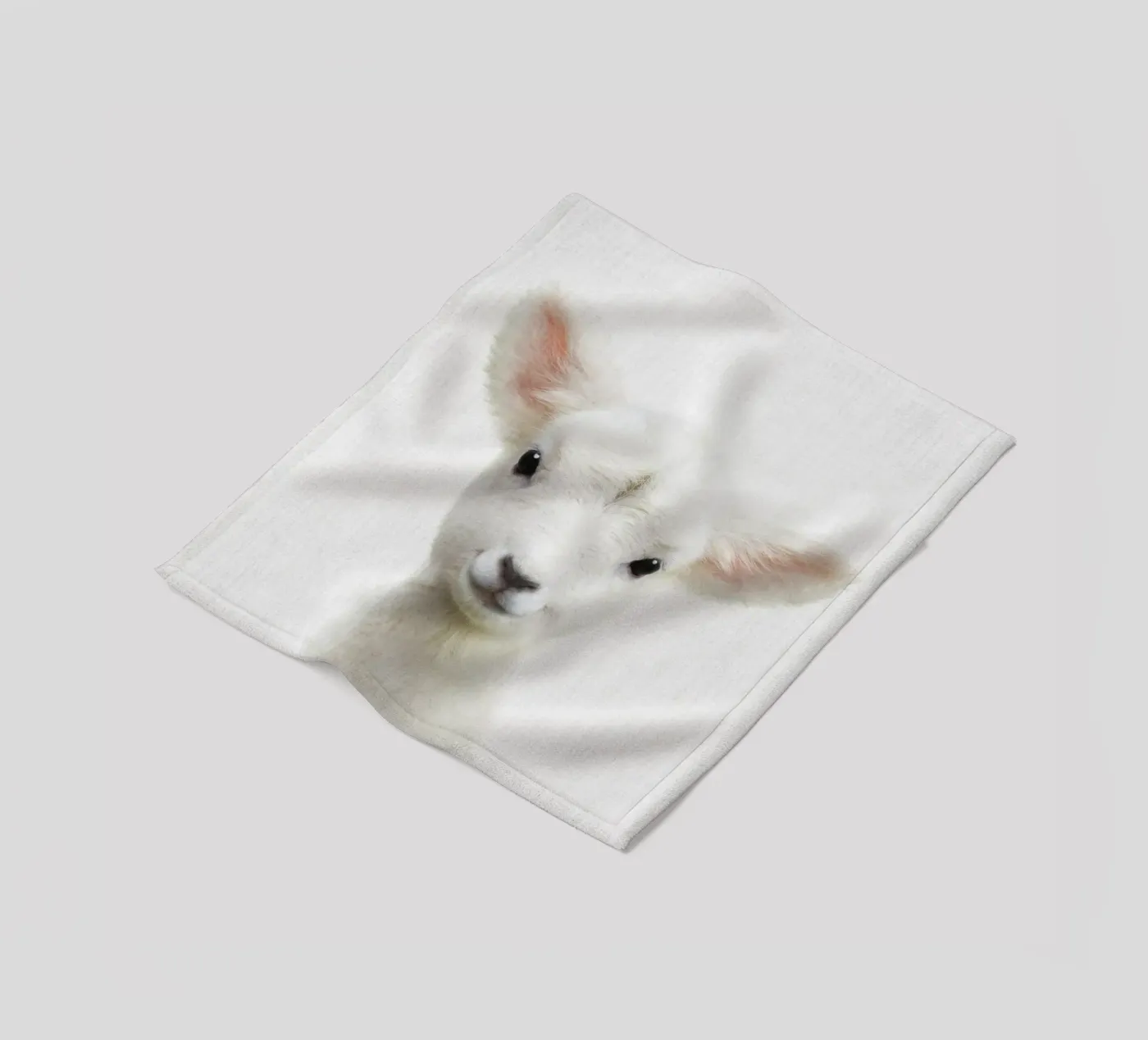 Kuckuckslamm Fleecedecke von Lila & Lola