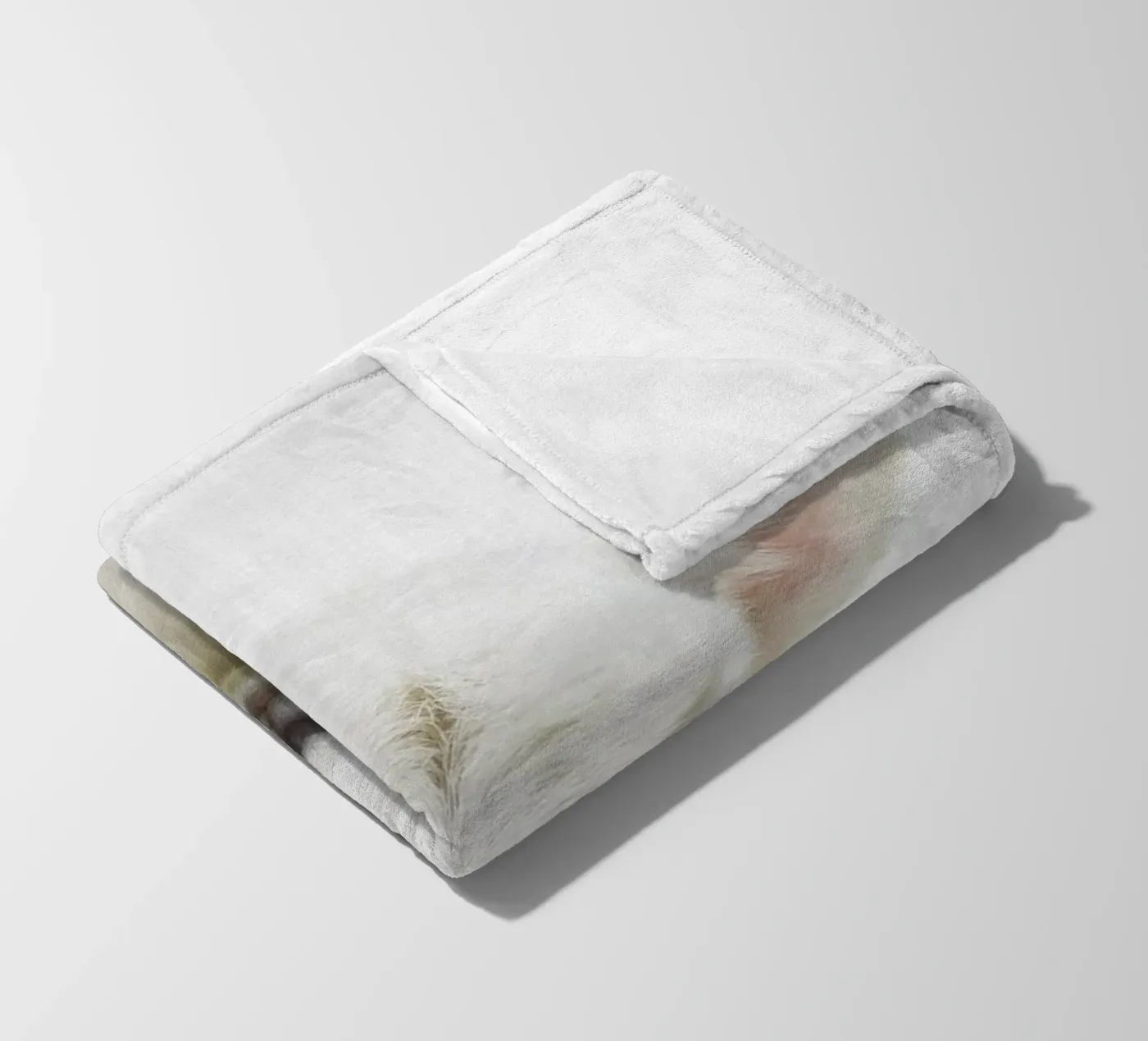 Kuckuckslamm Fleecedecke von Lila & Lola