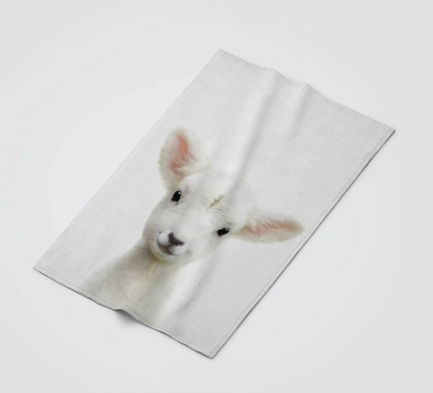 Kuckuckslamm Fleecedecke von Lila & Lola