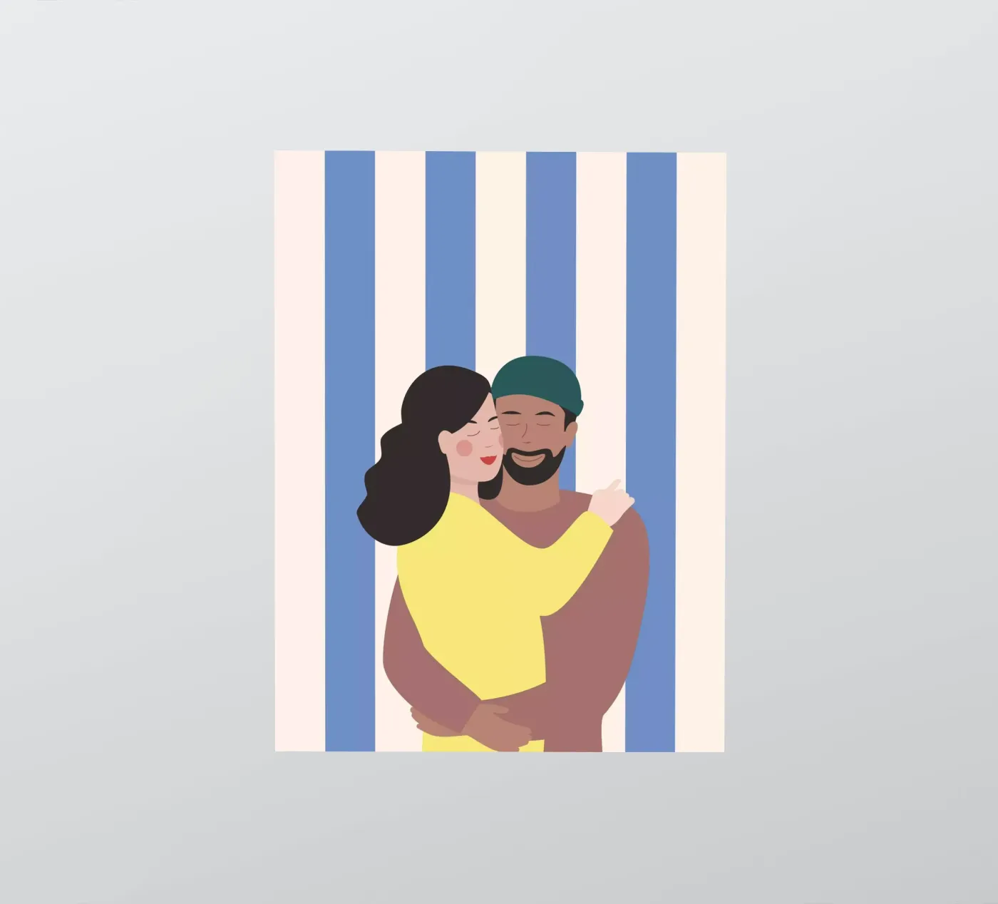 Koppel sticker van janamossmann