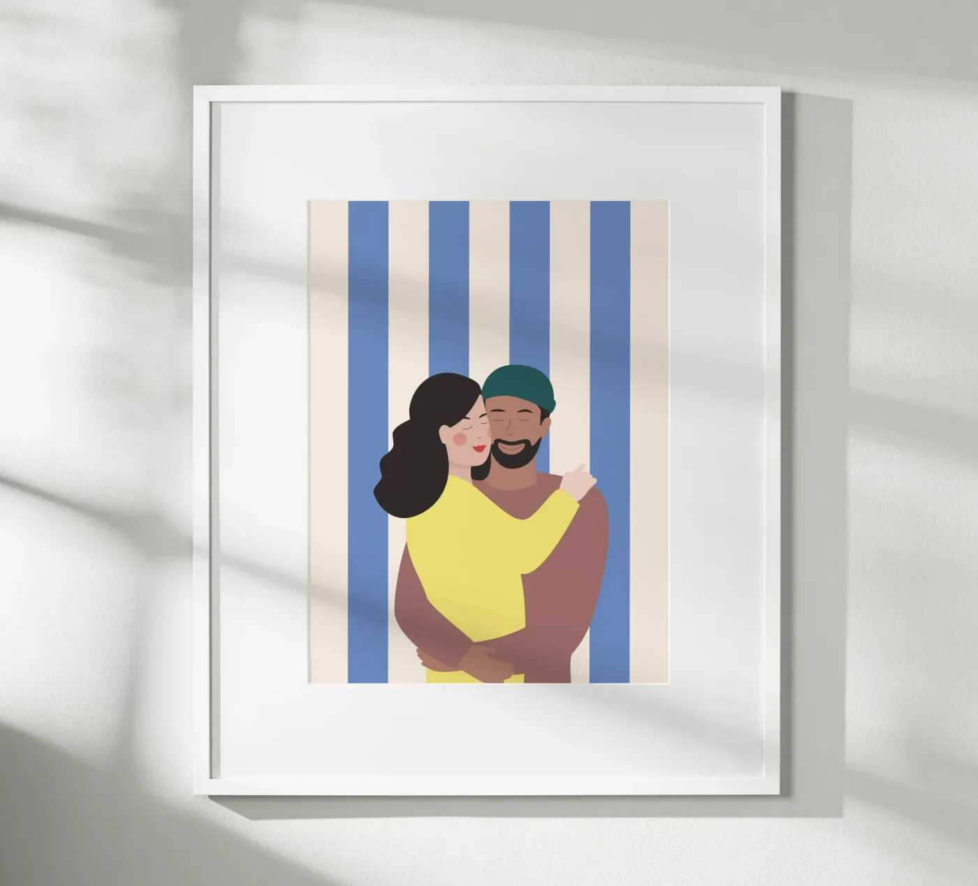 Couple poster by janamossmann