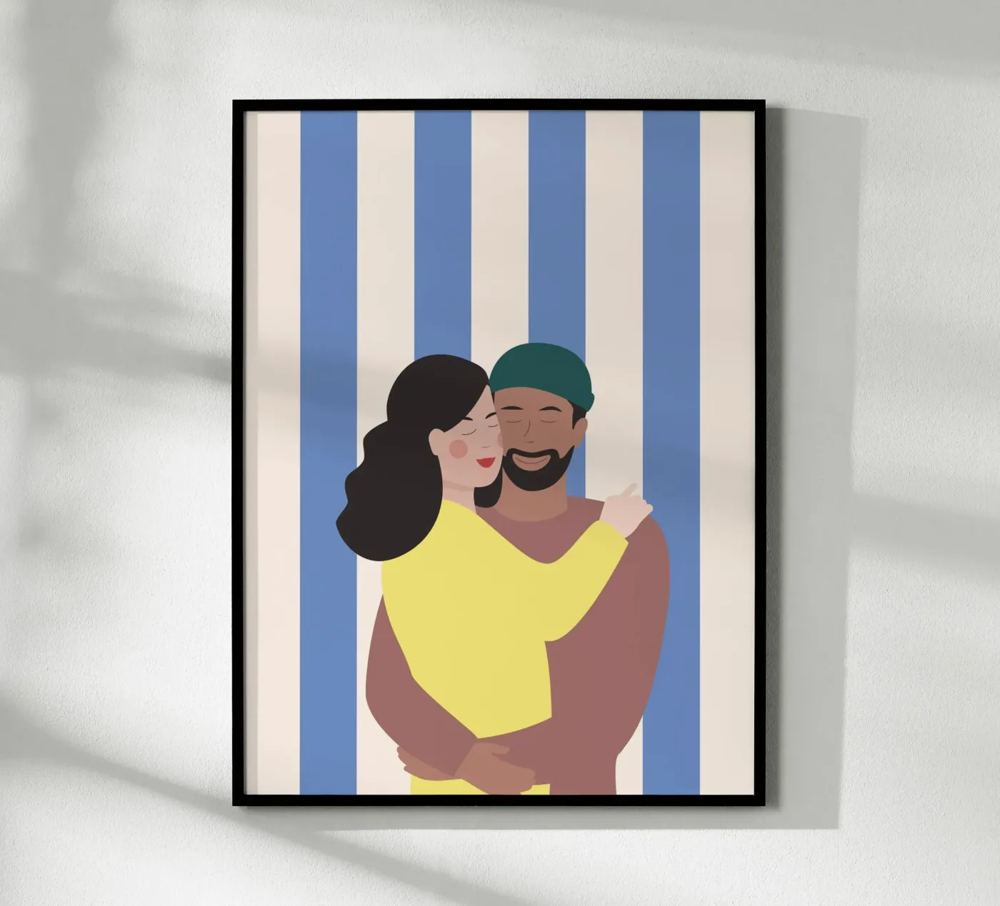 Couple poster by janamossmann