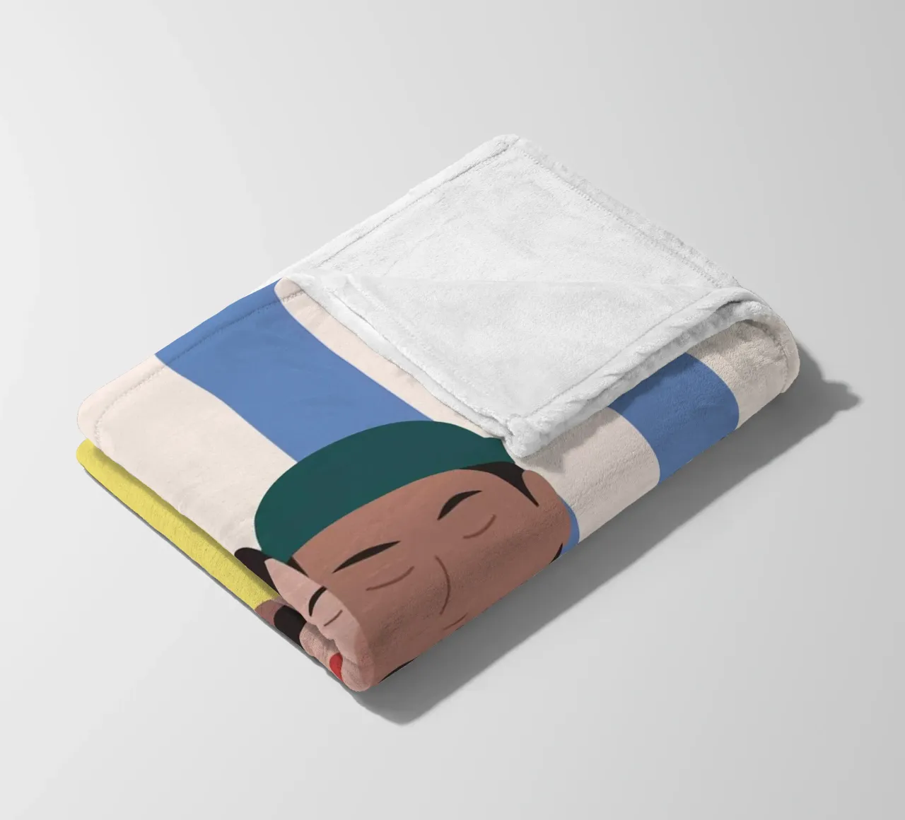 Koppel fleecedeken van janamossmann