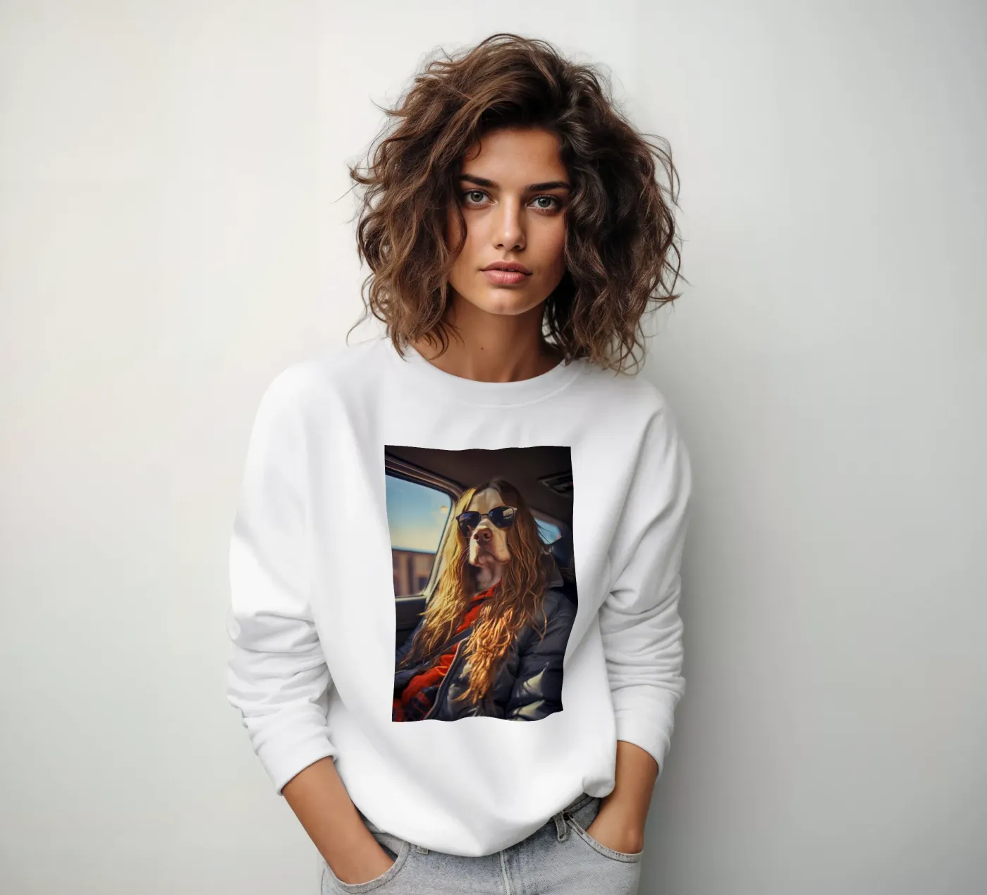 Max sweatshirt van Affiches Chien Originales – Dogland