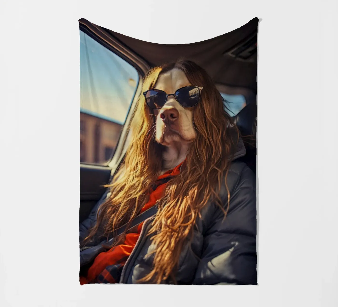 Max coperta in pile da Affiches Chien Originales – Dogland