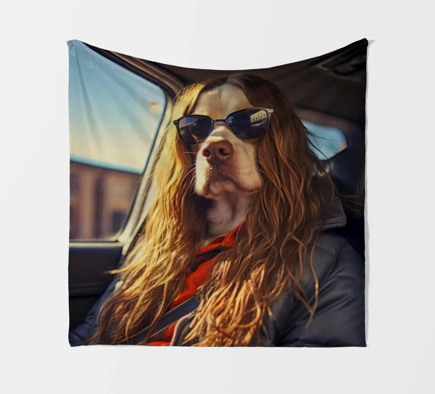 Max coperta in pile da Affiches Chien Originales – Dogland