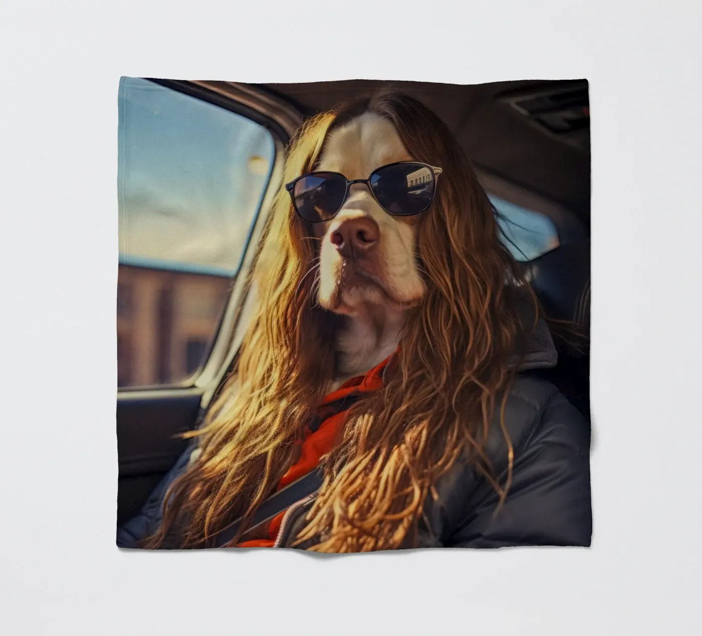 Max coperta in pile da Affiches Chien Originales – Dogland