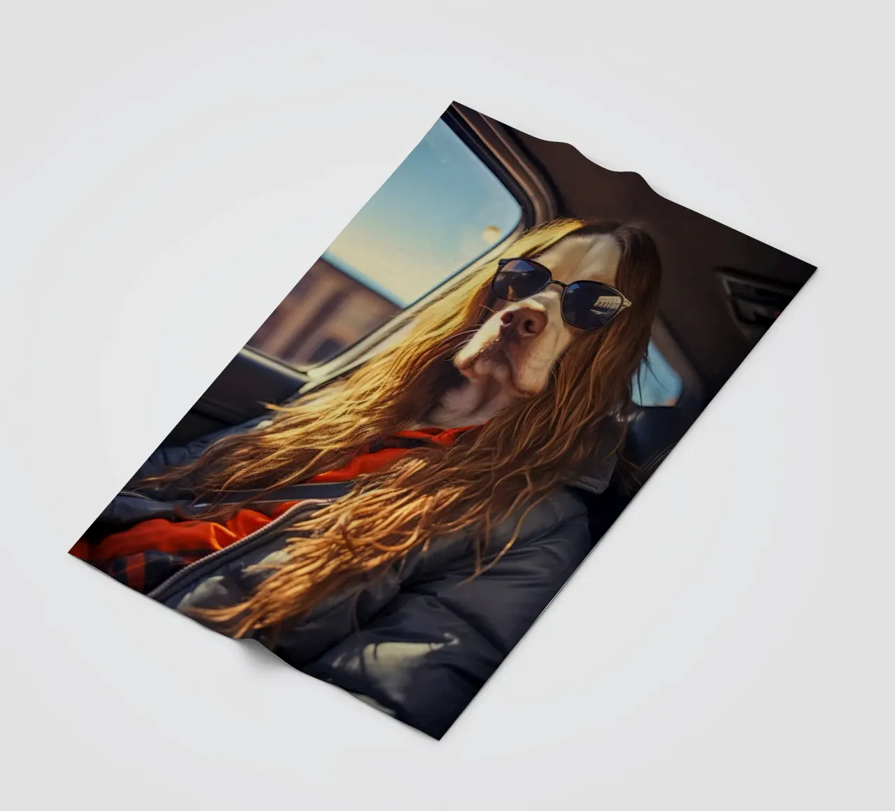 Max fleecedeken van Affiches Chien Originales – Dogland