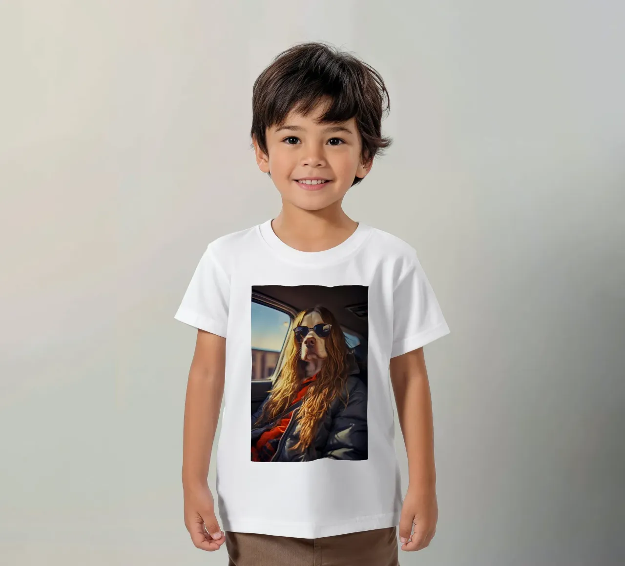 Max t-shirt bambini da Affiches Chien Originales – Dogland