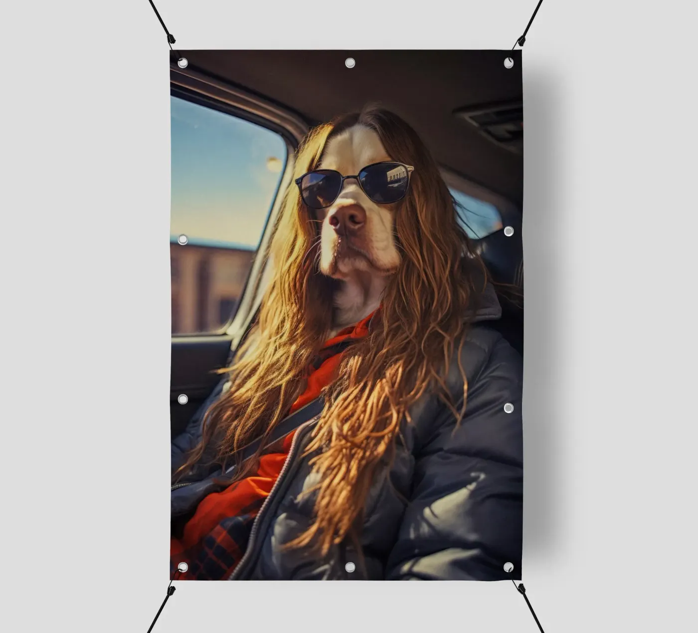 Max telo in pvc da Affiches Chien Originales – Dogland