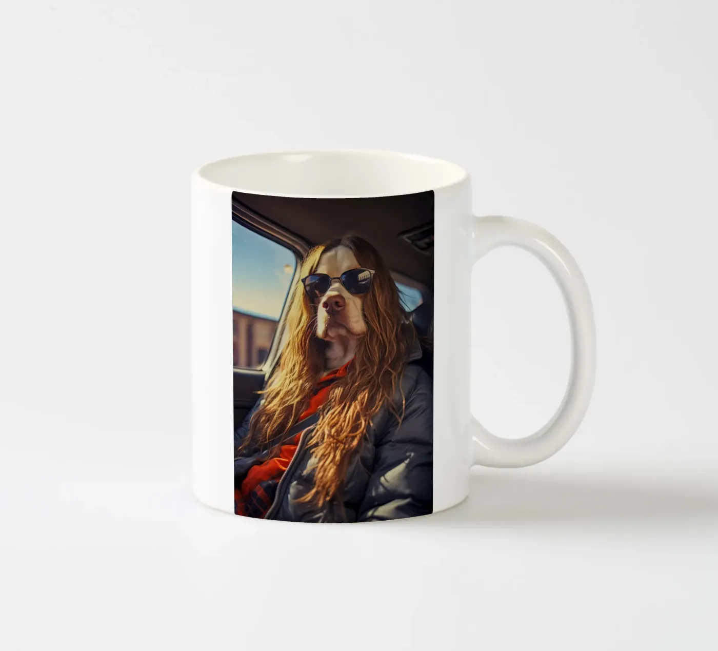 Max ceramic mug by Affiches Chien Originales – Dogland