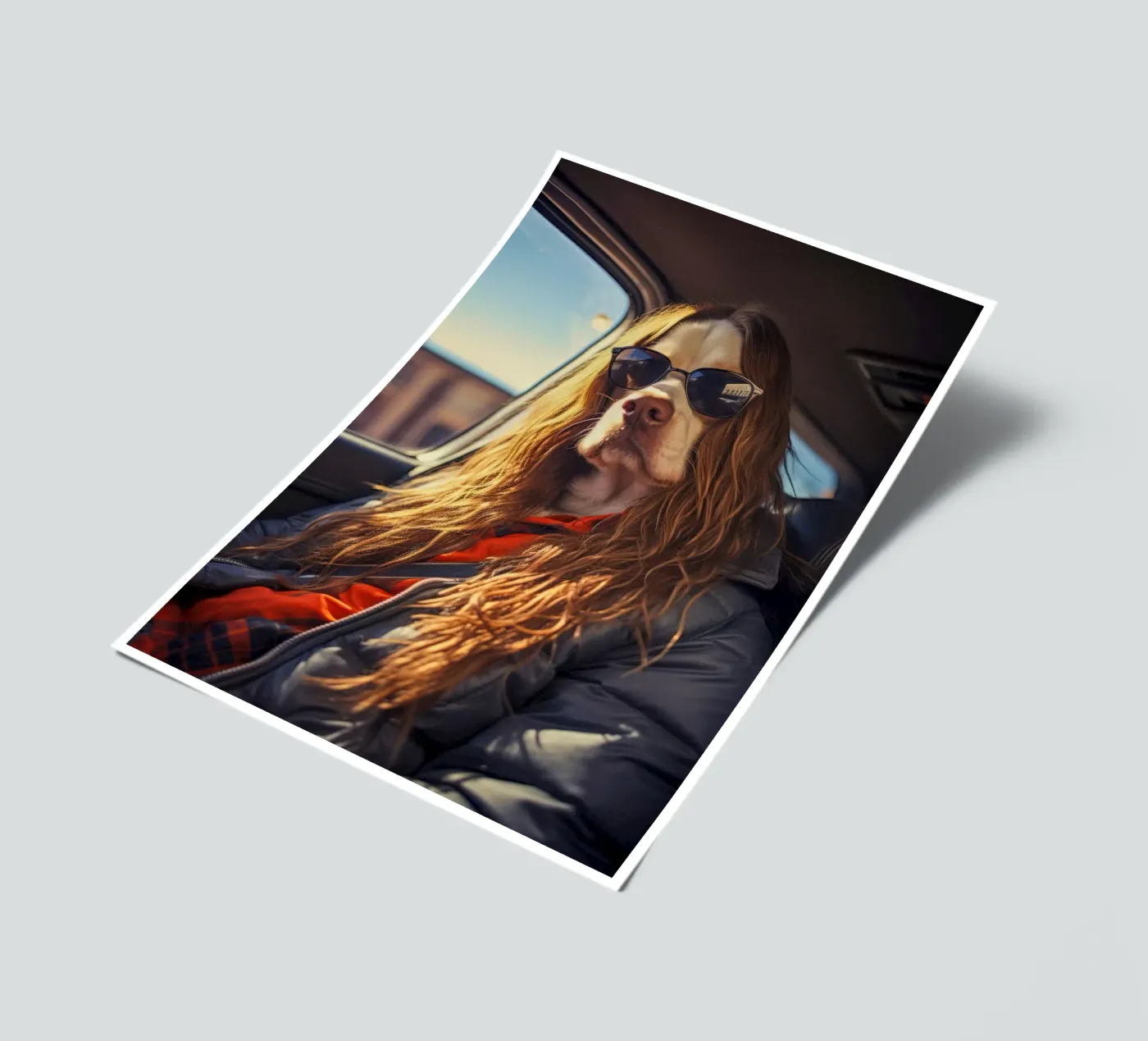 Max stickervel van Affiches Chien Originales – Dogland