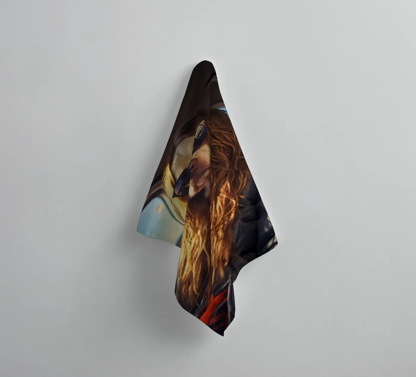 Max serviette de bain de Affiches Chien Originales – Dogland