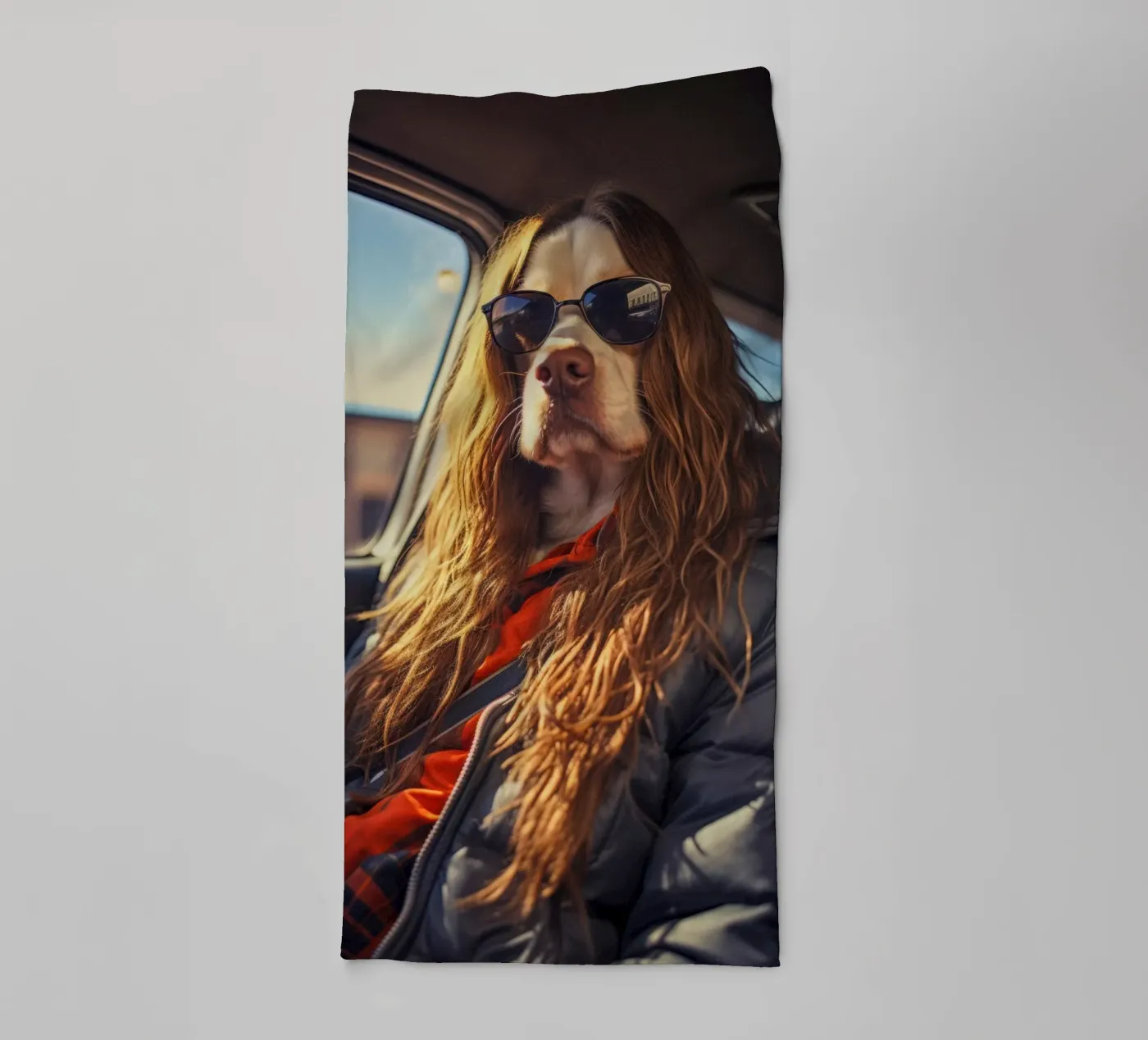 Max serviette de bain de Affiches Chien Originales – Dogland