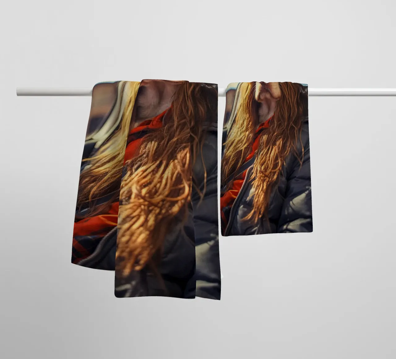 Max towel by Affiches Chien Originales – Dogland