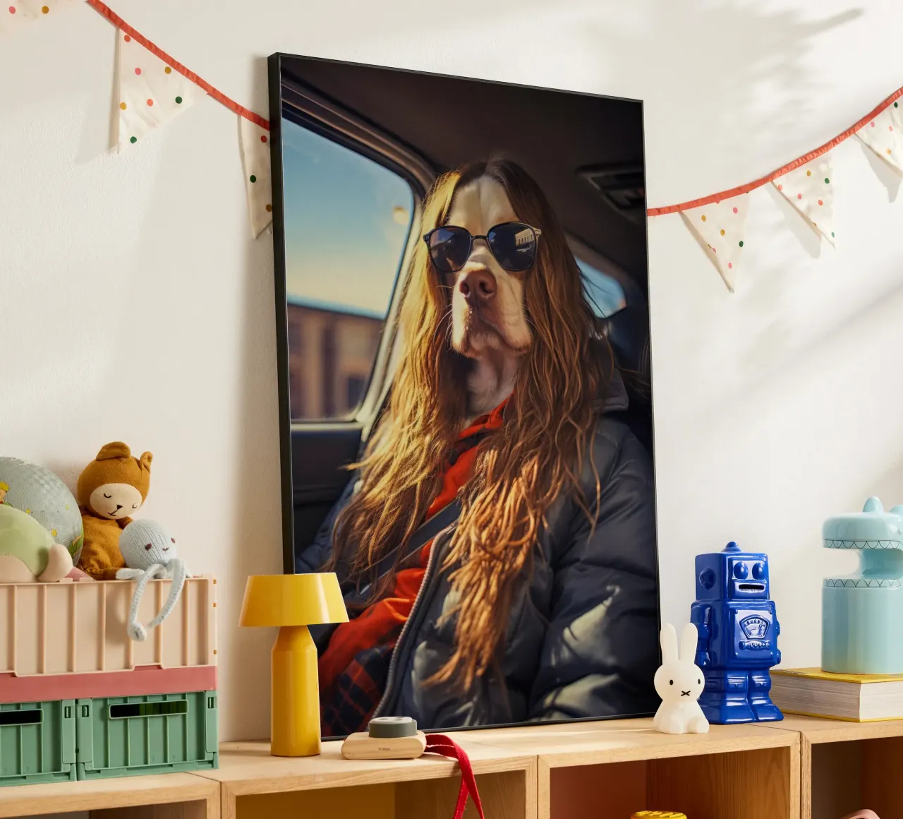 Max forex plate by Affiches Chien Originales – Dogland