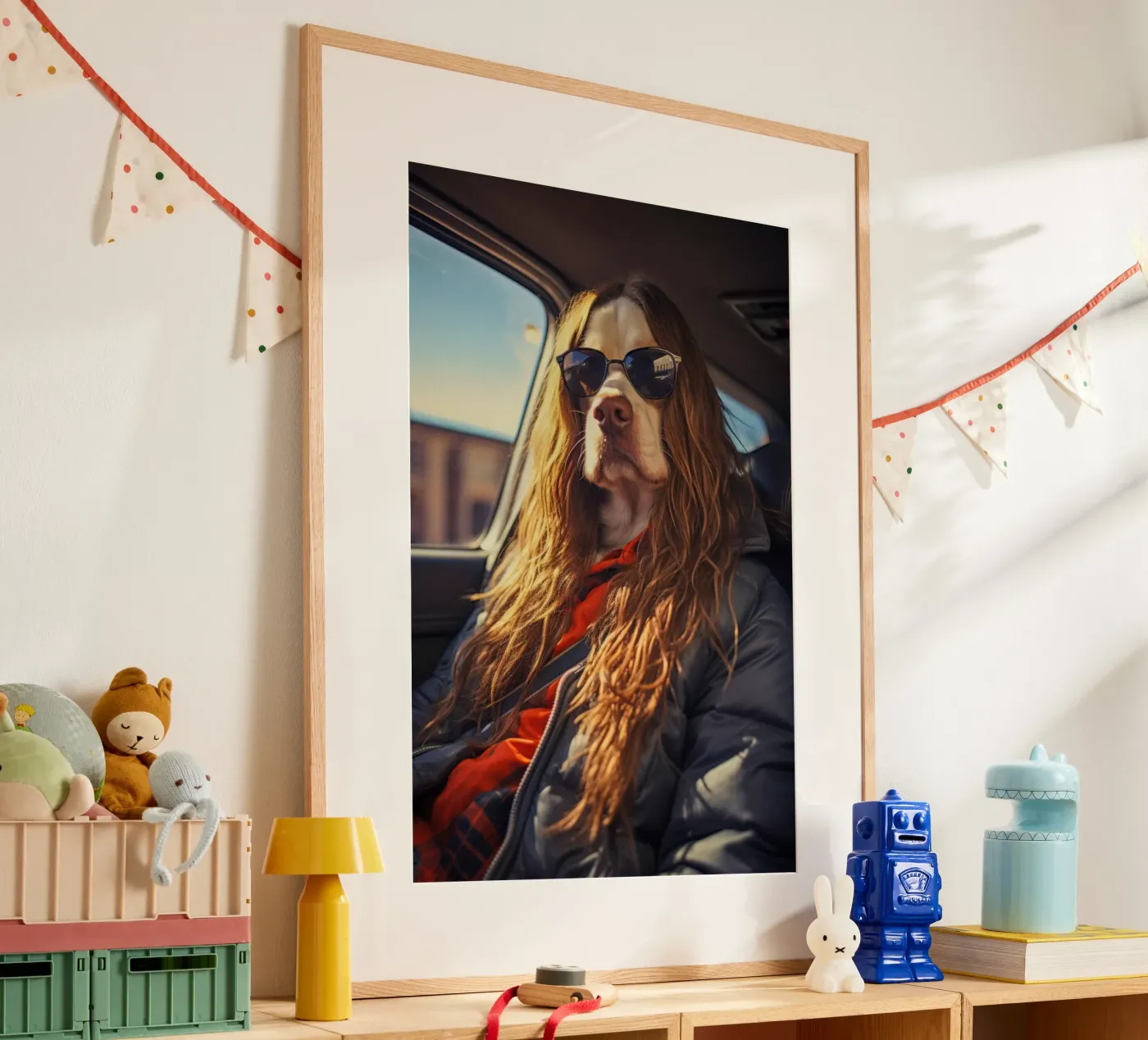 Max poster by Affiches Chien Originales – Dogland