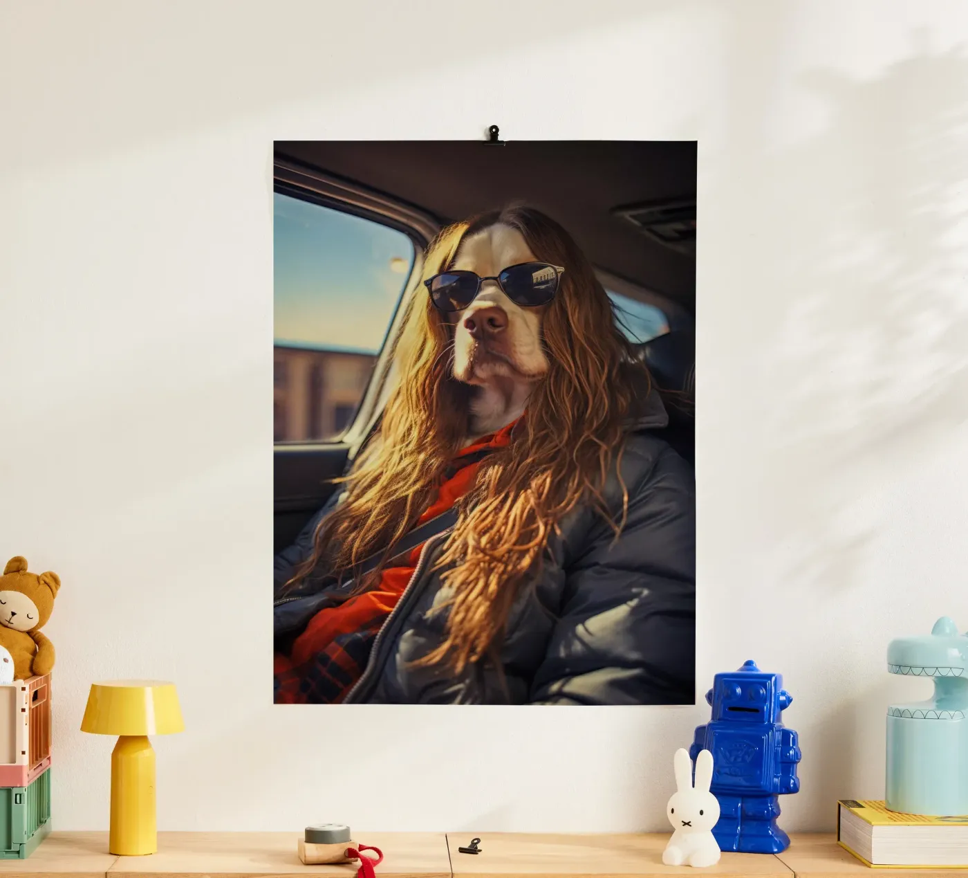 Max poster by Affiches Chien Originales – Dogland